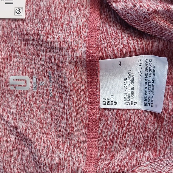 IDEOLOGY Womens high Rise crop leggings athletic swet wine size S - Picture 9 of 10